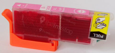 Compatible EPSON T2436XL LIGHT MAGENTA HIGH CAPACITY Ink Cartridge (CHIPPED + INK LEVEL)