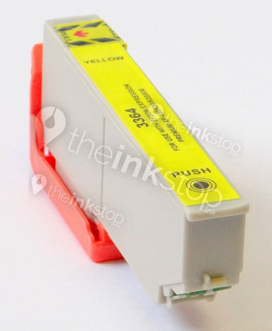 Compatible EPSON 33XL (T3364) Yellow High Capacity Ink Cartridge (CHIPPED + INK LEVEL)