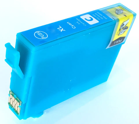 Compatible Epson High Capacity 502XL Cyan Ink Cartridge (Replaces Epson T02W2 Binoculars Cartridge)