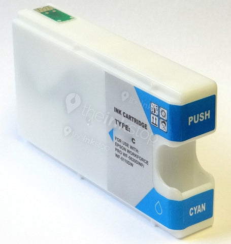 Compatible EPSON T7902XL CYAN High Capacity Ink Cartridge