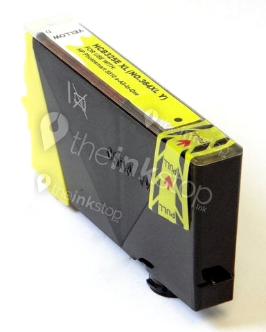 Compatible HP 364Y XL YELLOW HIGH CAPACITY Ink Cartridge (CHIPPED+INK LEVEL)