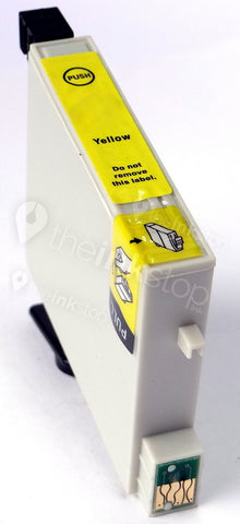 Compatible EPSON T0804 YELLOW Ink Cartridges (CHIPPED + INK LEVEL)