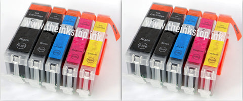 2 FULL SETS Compatible CANON PGI-580PGBKXXL/CLI-581XXL High Capacity Ink Cartridges