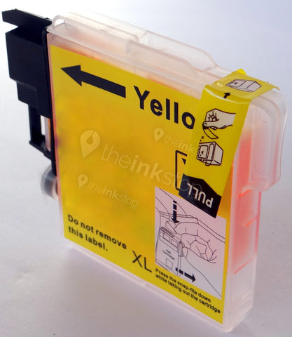 Compatible BROTHER LC1100Y XL YELLOW HIGH CAPACITY Ink Cartridge