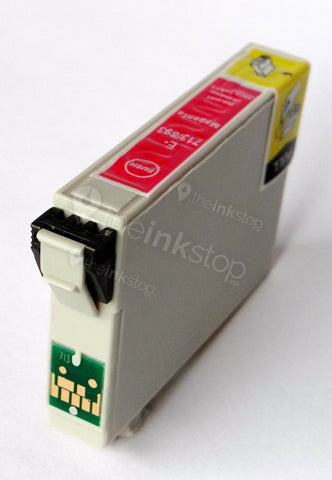 Compatible EPSON T0713/893 MAGENTA Ink Cartridge (CHIPPED + INK LEVEL)