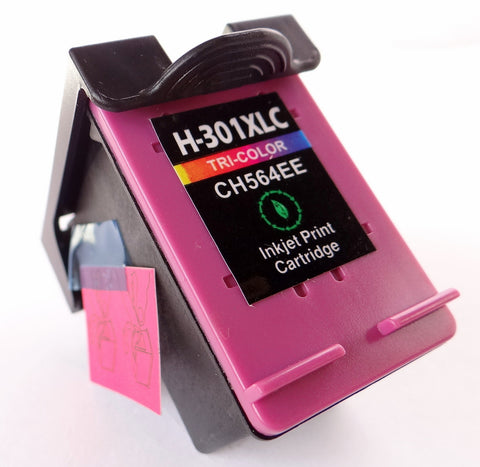 Remanufactured HP 301XL TRI-COLOUR HIGH CAPACITY ink cartridge