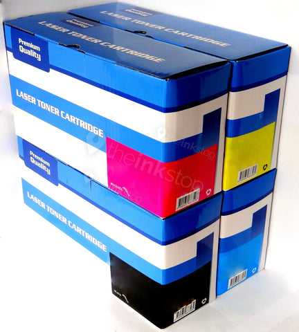 1 FULL SET Compatible HP 410X HIGH CAPACITY (CF410X, CF411X, CF412X, CF413X) Toner Cartridges
