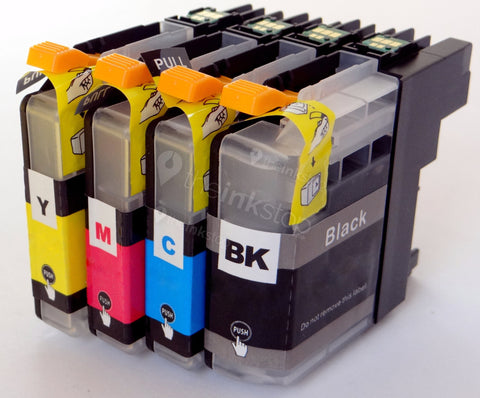 1 FULL SET Compatible BROTHER LC3219XL High Capacity BK,C,M,Y Ink Cartridges