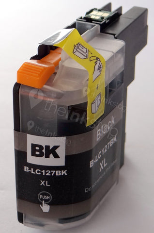 Compatible BROTHER LC127BK XL BLACK HIGH CAPACITY Ink Cartridge