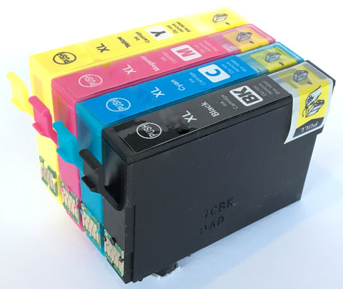 1 Full Set Compatible Epson High Capacity 502XL Ink Cartridges (Replaces Epson Binoculars Cartridges)